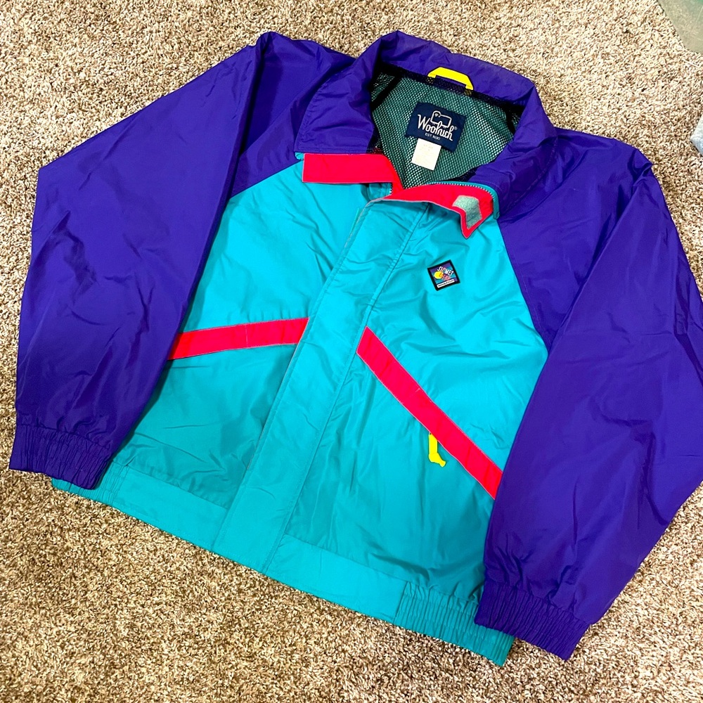 VTG Woolrich windbreaker